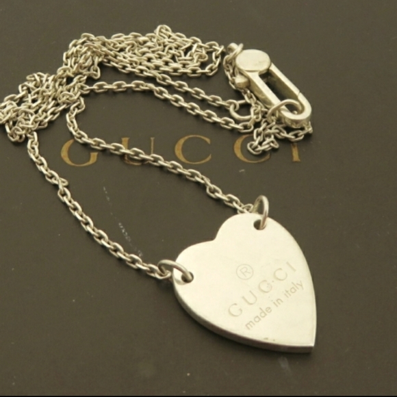 Gucci statement Necklace Sterling Silver 925 - Picture 14 of 15